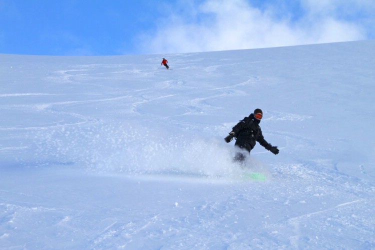 Heliskiing Riksgränsen, 19 Mars 2011  Foto: Andreas Bengtsson