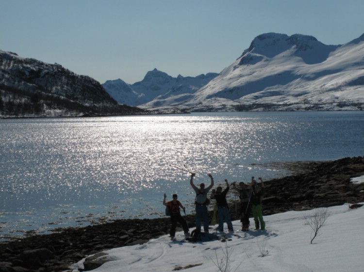 Slut på skidbacken. Foto: Magnus Strand